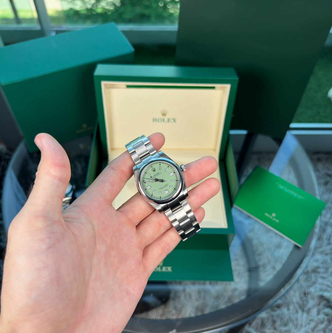 Rolex Oyster Perpetual 36 mm – Esfera Verde