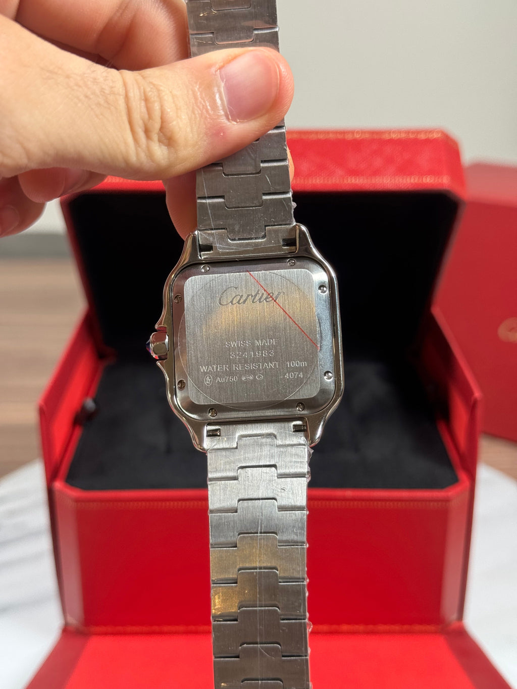 CARTIER SANTOS DOBLE TONO 40 MM