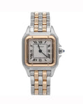 CARTIER PANTHERE PLATEADO DORADO ROSA