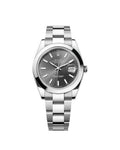 ROLEX DATEJUST 41 MM – PLATEADO CON ESFERA GRIS